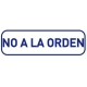 Sellos fórmula comercial NO A LA ORDEN