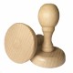 Sello Madera redondo 12cm
