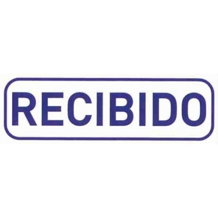 Sellos fórmula comercial RECIBIDO