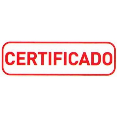 Sellos fórmula comercial CERTIFICADO